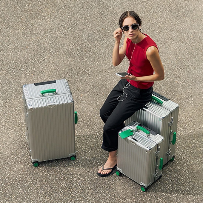 rimowa original limited color aluminum cabin suitcase
